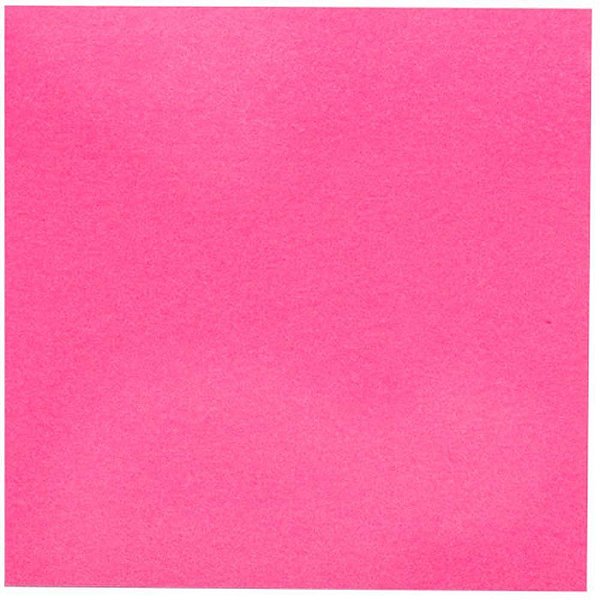 Bloco de recado autoadesivo 76x76mm rosa neon 100f - maxprint (unidade)