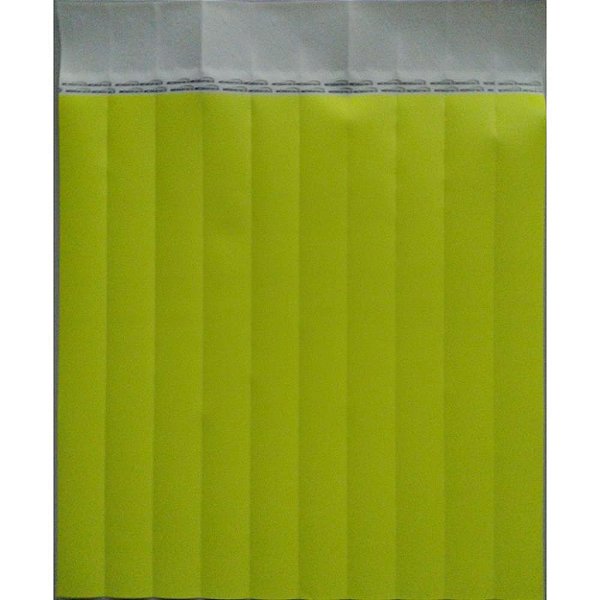 Pulseira identificacao med amarelo - tecnomidia (pct.c/100)