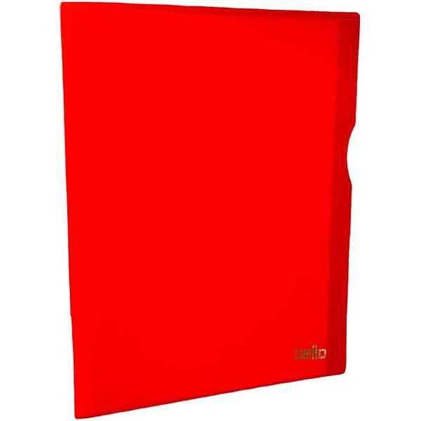 Pasta catalogo a4 30 envelopes vermelha - dello (unidade)