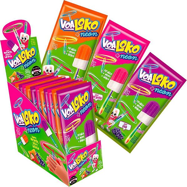 Doce dip loko voa neon - danilla foods (dp.c/30)