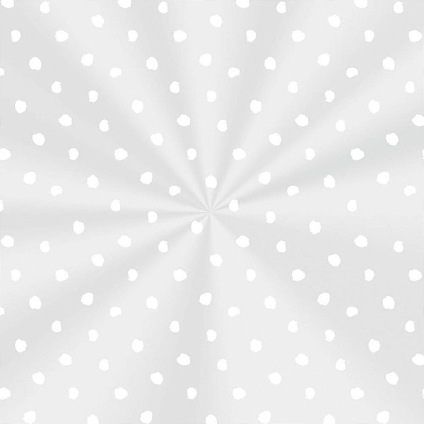 Saco adesivado dots branco 15x20+3 aba - cromus (pct.c/100)
