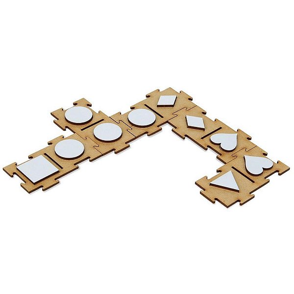 Domino percepcao tatil c/relevo 28pcs - carlu (unidade)