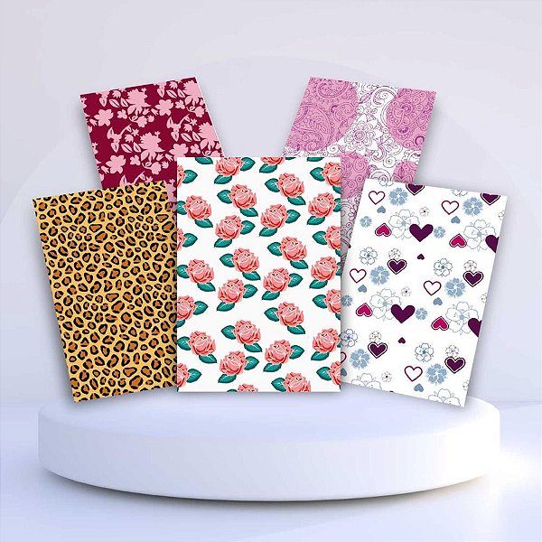 Saco metalizado 45x60cm feminino sortido 45x58cm - don paper (pct.c/50)