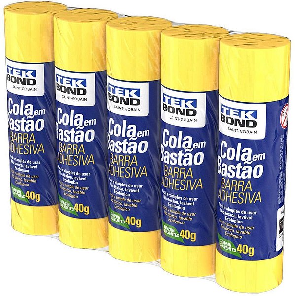 Cola em bastao 40g shrink - tekbond (pct.c/05)