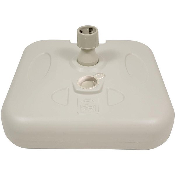 Acessorio p /piscina/praia base p/guarda sol 18kg branca - bel (unidade)