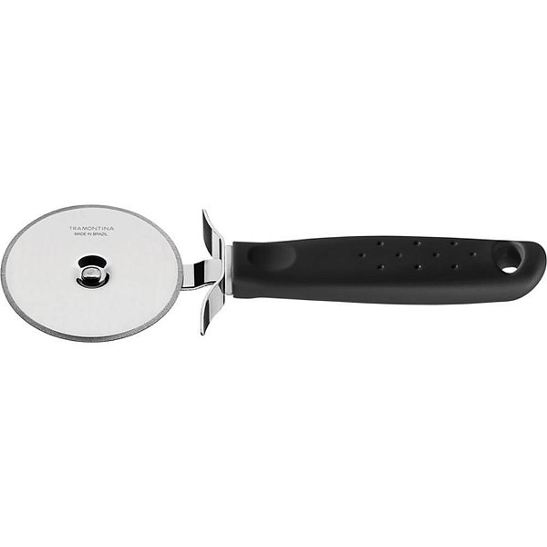 Utensilio domestico cortador de pizza inox preto - tramontina (unidade)