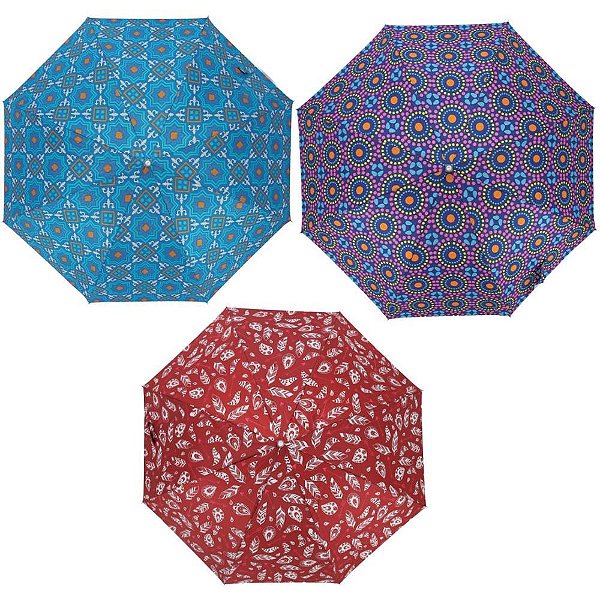 Guarda-chuva automatica dupla face 85cm (sortido) - yangzi (unidade)