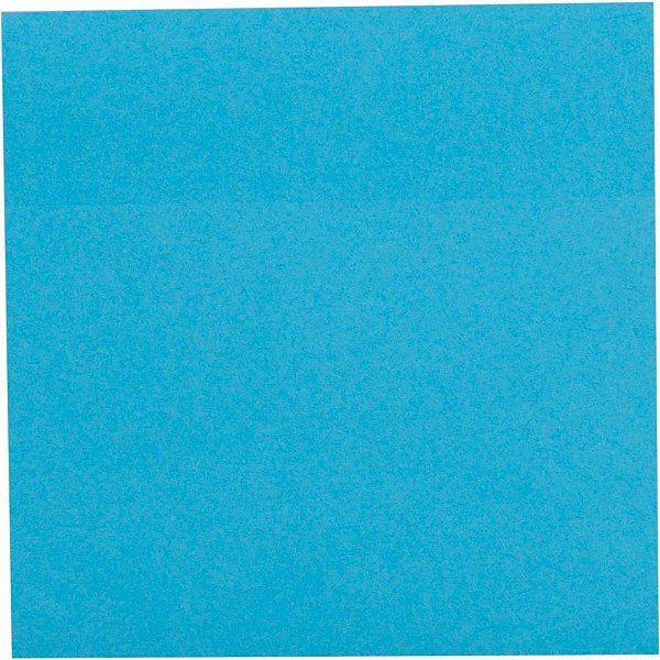 Bloco de recado autoadesivo 76x76mm azul neon 100f - maxprint (unidade)