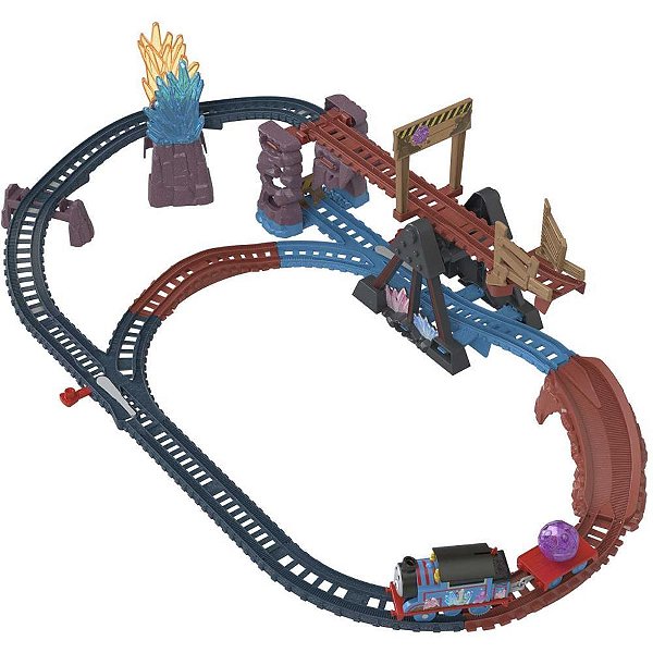 Thomas and friends aventura nas cavernas cristal - mattel (unidade)