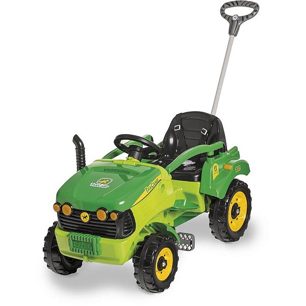 Veiculo para bebe tracamp verde c/som 30kg 2em1 - calesita (unidade)