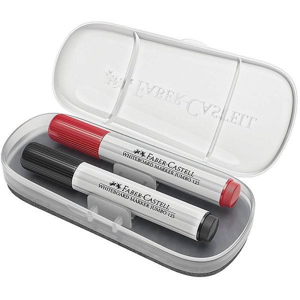 Apagador quadro branco c/estojo - faber-castell (unidade)