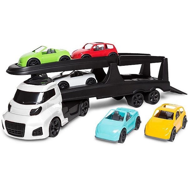 Caminhao invictus super cegonheiro - cardoso toys (unidade)
