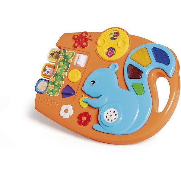 Brinquedo educativo esquilo musical (s) - tateti (unidade)