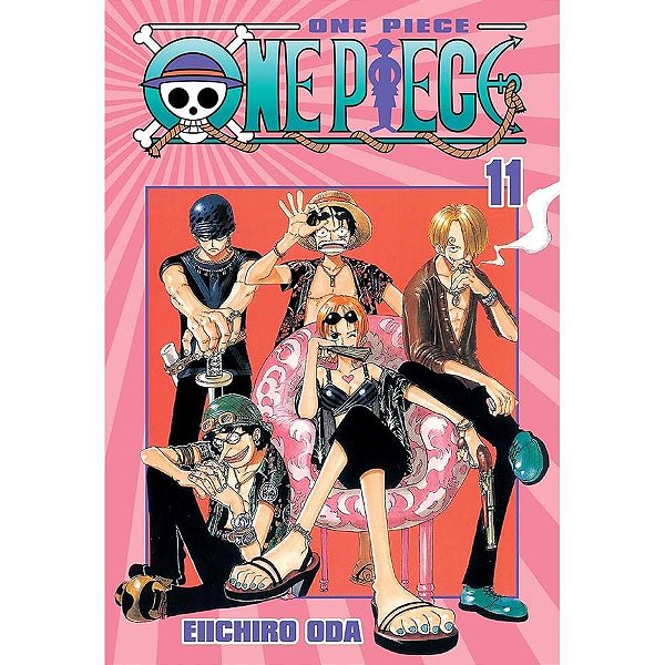 Livro manga one piece n.11 - panini (unidade)