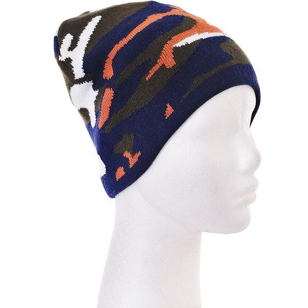 Touca gorro camuflado poliester (s) - rio de ouro (unidade)