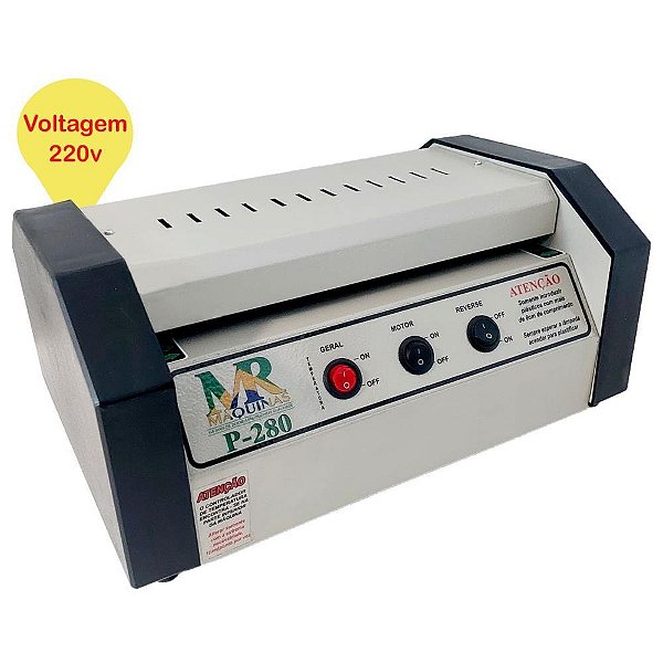 Maquina plastificadora oficio p-280 220v - mr maquinas (unidade)