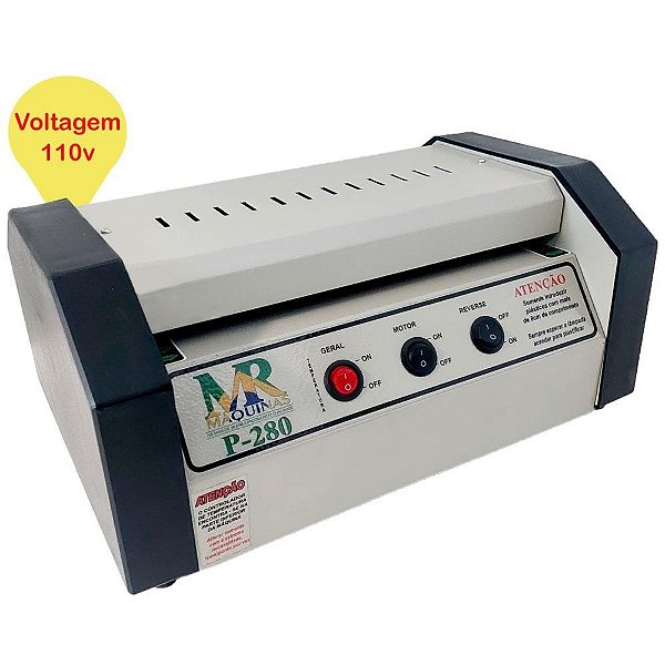 Maquina plastificadora oficio p-280 110v - mr maquinas (unidade)