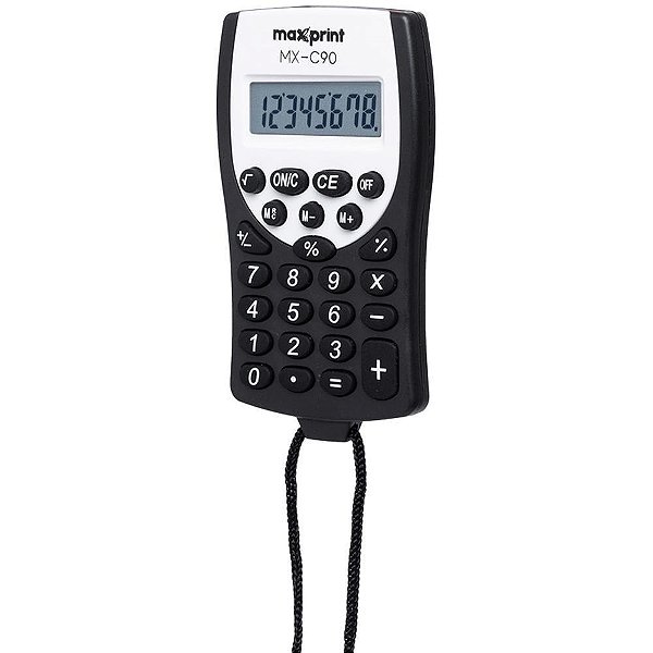Calculadora de bolso 8 dig mx-c 90 - maxprint (unidade)