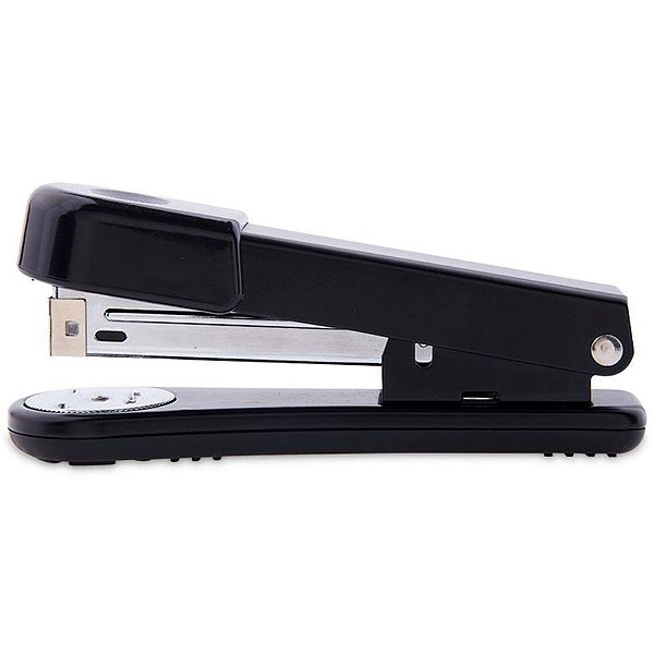 Grampeador metal mx-g20l preto compacto p/20 f. - maxprint (unidade)