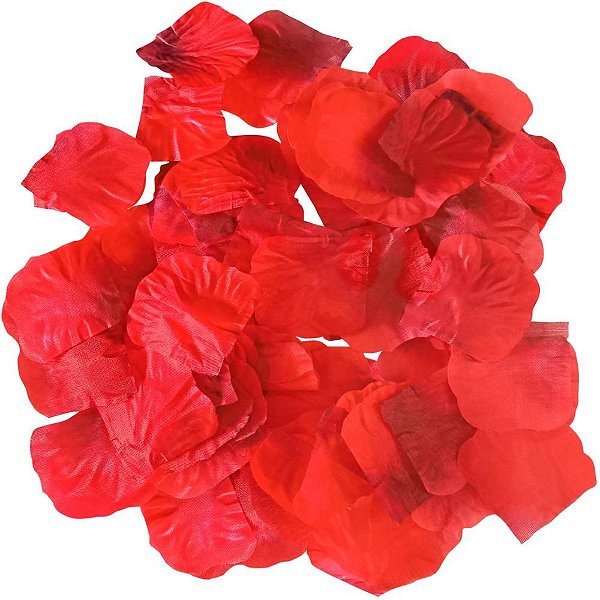 Artigo para decoracao petalas artificiais vermelha - make+ (pct.c/100)