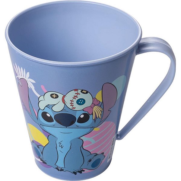 Copo decorado stitch caneca 360ml (sortido) - plasutil (unidade)