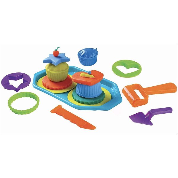 Massa para modelar criativa confeitos divertidos ii 11pcs - dismat (unidade)