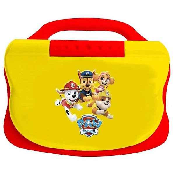Laptop infantil patrulha canina minigame bilin - candide (unidade)