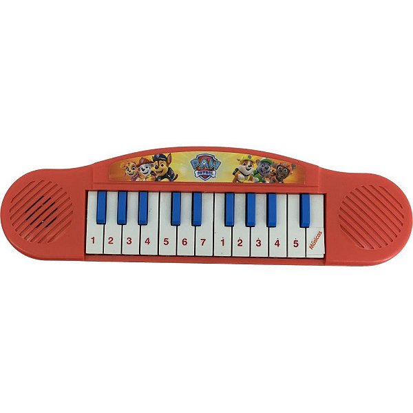 Instrumento musical patrulha canina piano melodia - candide (unidade)