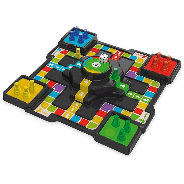 Jogo de tabuleiro ludo tridimensional - xalingo (unidade)