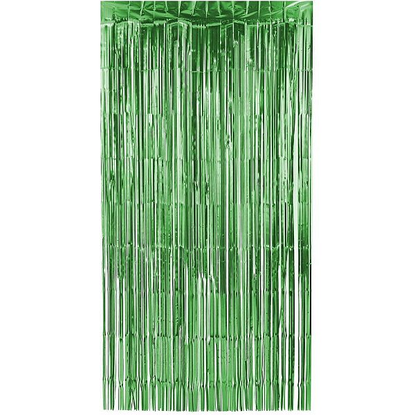 Artigo para decoracao cortina metaliz.vd escuro 1x2m - make+ (unidade)