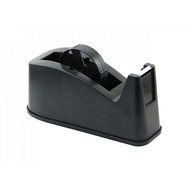 Suporte para fita adesiva grande plastico preto/cinza - carbrink (unidade)