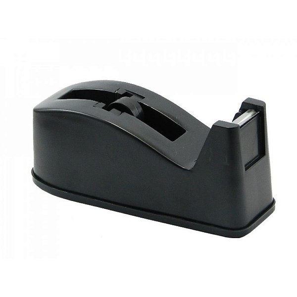 Suporte para fita adesiva pequeno plastico preto/cinza - carbrink (unidade)