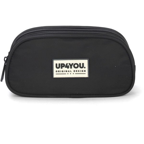 Estojo duplo tecido up4you preto - luxcel (unidade)