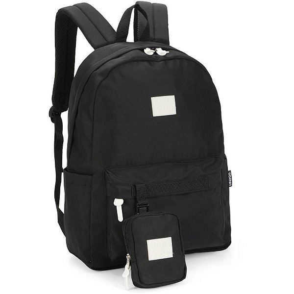 Mochila up4you g preta c/bolsinha - luxcel (unidade)
