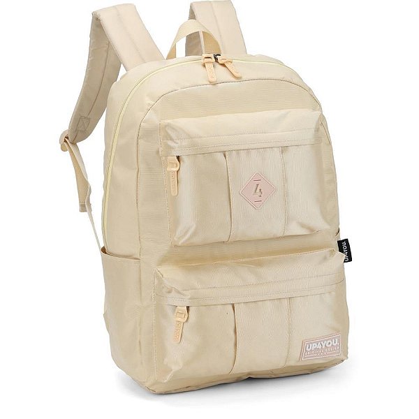 Mochila up4you g bege - luxcel (unidade)
