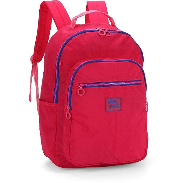Mochila up4you g pink c/ comp.p/note - luxcel (unidade)