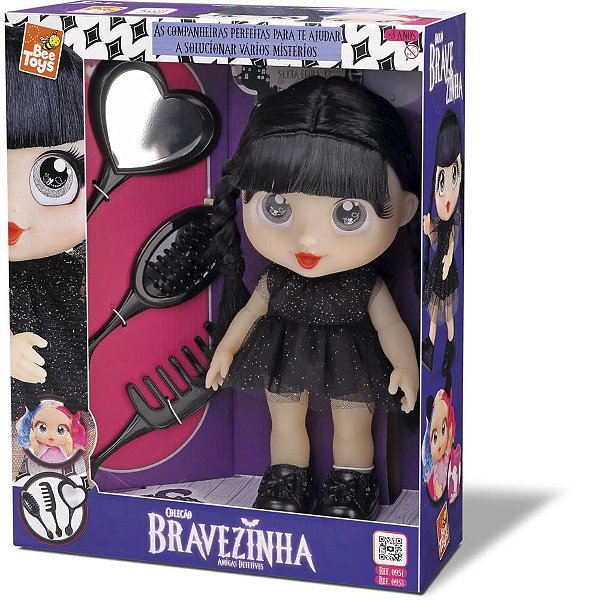 Boneca bravezinha c/acessorios - bee toys (unidade)