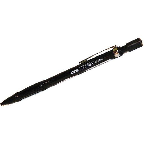 Lapiseira 2.0mm cis tectrix c/grip preta - sertic (cx.c/12)