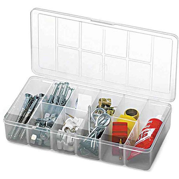 Organizador caixa c/10 divisorias peq. - nitron (unidade)