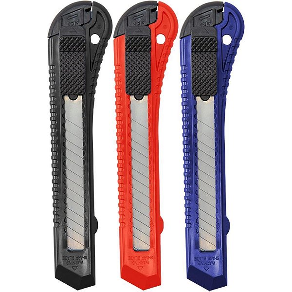 Estilete estreito bazze b4001 plastico (sortido) - summit (cx.c/12)