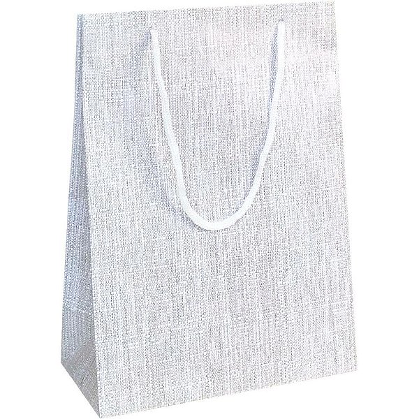 Sacola para presente decorada design m 27x21x10 (s) - cristina (pct.c/10)