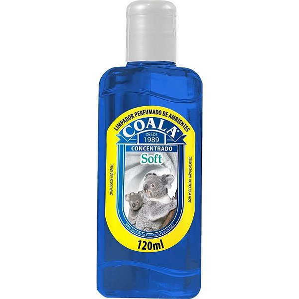 Limpador perfumado coala soft 120ml - coala (pct.c/03)