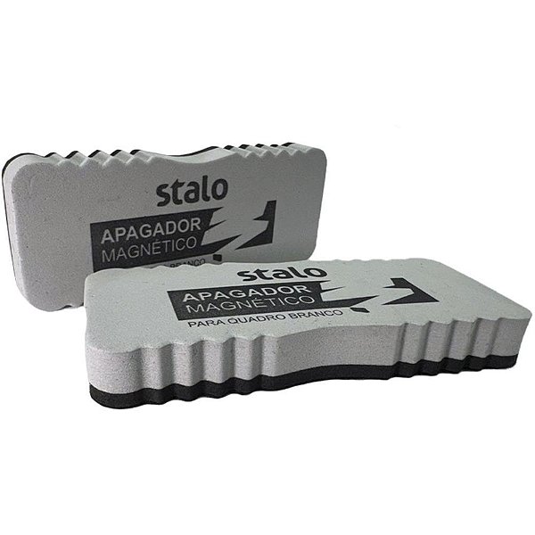 Apagador quadro branco magnetico c/feltro - stalo (unidade)
