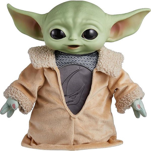 Pelucia star wars grogu c/armad.beskar - mattel (unidade)
