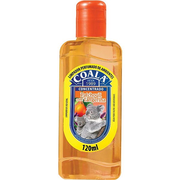 Limpador perfumado coala patchouli c/ tange.120ml - coala (pct.c/03)