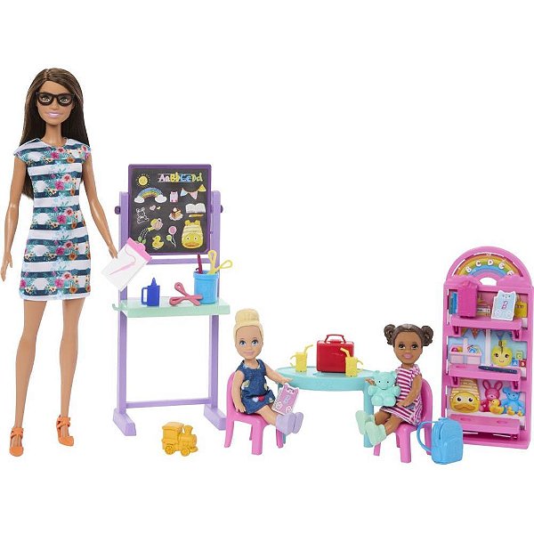 Barbie family primeiro dia de aula - mattel (unidade)