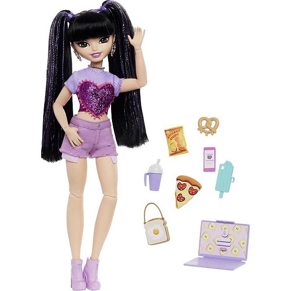 Barbie dream besties renee c/acessórios - mattel (unidade)