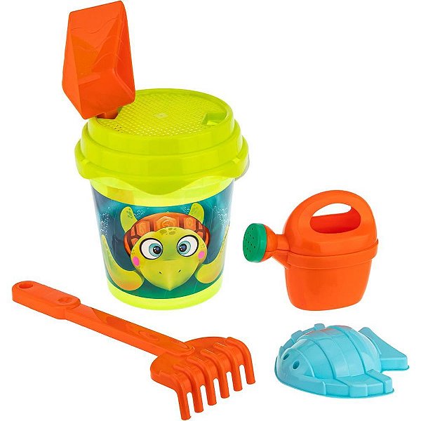 Baldinho de praia acqua cadeira de praia 6pcs - gulliver (unidade)