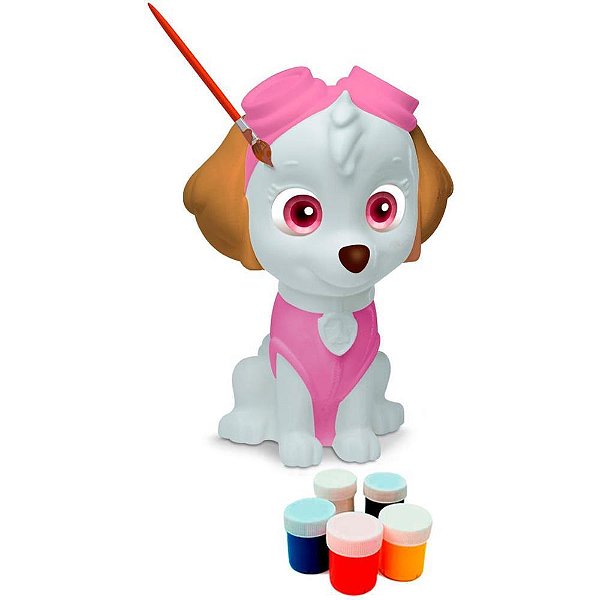 Boneco e personagem sky arts kit pintura guache - elka (unidade)