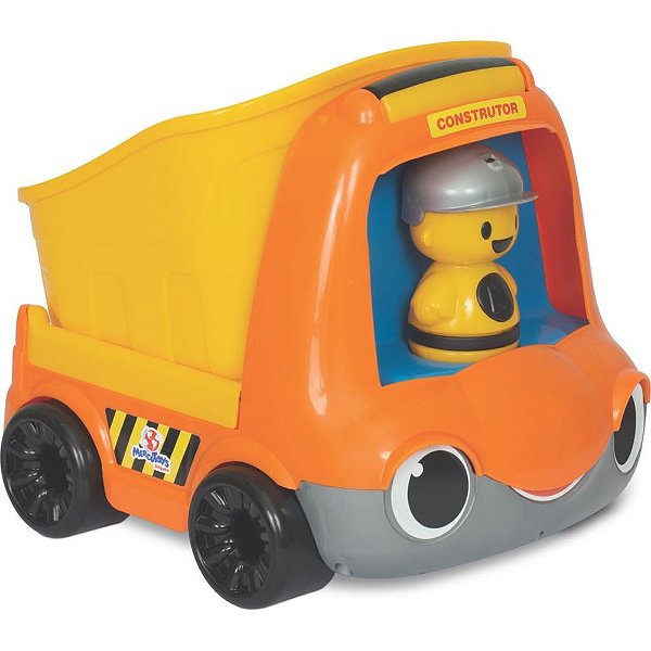 Brinquedo para bebe truckids construtor c/atividad - merco toys (unidade)